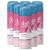 Gillette Satin Care Dry Skin Womens 7oz Shave Gel  Pack of 6