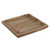Mango Wood Platter  Decorative Square Serving Tray 984 Inch