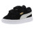 PUMA Suede Classic 2Strap Sneaker  BlackWhite 9 M US Toddler