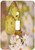 3dRose Lsp_12316_1 Yellow Butterfly On Wild Daisies Single Toggle Switch
