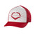 EvoShield XVT Flexfit Hat ScarletWhite  SmallMedium