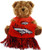 FOCO NFL Denver Broncos Plush Bear With Scarf