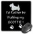 3dRose LLC 8 x 8 x 025 Inches Mouse Pad Walking with Scottie mp13161