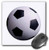 3dRose LLC 8 x 8 x 025 Inches Mouse Pad Soccer Ball mp31891