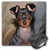 3dRose LLC 8 x 8 x 025 Inches Mouse Pad Miniature Pinscher mp45551