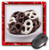 3dRose LLC 8 x 8 x 025 Inches Mouse Pad Chocolate Pretzels mp287521