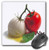 3dRose LLC 8 x 8 x 025 Inches Mouse Pad Photo of Tomato N Mozzarella Ball Jpg mp986161