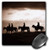 3dRose LLC 8 x 8 x 025 Inches Sepia Toned Cowboy Silhouettes on Horseback Mouse Pad mp1501641