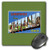 3dRose LLC 8 x 8 x 025 Inches Mouse Pad Greetings from Cleveland Ohio Scenic Postcard Reproduction mp1705471