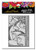 STAMPENDOUS LBCP009 Laurel Burch Cling Stamp, Horse Friends