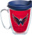 Tervis NHL Washington Capitals Primary Logo Insulated Tumbler with Emblem and Navy Lid 16oz Mug Red