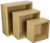Darice Square Paper Mache Natural 3 Piece