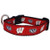 NCAA Wisconsin Badgers Collegiate Dog Collar Large