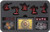 Feldherr HSMEBA040BO 40 mm Foam Tray Compatible with Warhammer Underworlds Shadespire Khorne Bloodbound