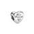 Pandora Jewelry Friendship Heart Cubic Zirconia Charm in Sterling Silver