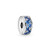 Pandora Jewelry Blue Pave Clip Crystal and Cubic Zirconia Charm in Sterling Silver
