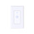 Smart Switch JETH Smart Light Switch Touchable WiFi Wall Switch Work with Alexa and Google Assistant 1 Pack Timer Function Remote Control No Hub Required Neutral Wire Required FCC Listed
