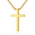 Reve Simple Stainless Steel Cross Pendant Chain Necklace for Men Women 2022 Inches Link Chain Gold1207 Pendant20 Rolo Chain Reve Simple Stainless Steel Cross Pendant Chain Necklace for Men Women 2022 Inches Link Chain Gold1207 Pendant20 Rolo Chain