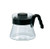Hario V60 Glass Coffee Server, 450ml, Black