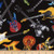 Timeless Treasures"Tossed Electric Guitars Black