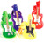 Guitar Shaped Bubble Bottle Necklaces (1 dz) by Fun Express