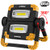 RUNACC LED Work Light USB Rechargeable Folding Portable Waterproof 2 COB 2000LM Flood Light Stand Working Lights for Outdoor Camping Hiking Emergency Car Repairing and Job Site Lighting 360°Rotation