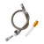 WFLNHB Flexible Stainless Transmission Dipstick Fit for ChevyGM TH350 350 Turbo 350 Transmissions