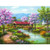 SunsOut Covered Bridge in Spring a 300-Piece Jigsaw Puzzle Inc.