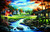 Country Sunday 1000 Piece Jigsaw Puzzle by SunsOut