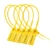 LeadsealsR Yellow Numbered Security Zip Ties Plastic Tamper Evident Seal Tags Pull Tite SelfLocking Disposable Safety Locks for Fire Extinguisher 200 PCS