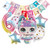 Partys Balloons for Chrildren Surprise Birthday Balloon Bouquet Decorations Surprise Doll Banner Chirldrens Party for LOL