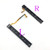 Replacement Right Left L R Slider Rail with Flex Cable Fix Part for Nintendo Switch NS NX Joy-Con Console (Left)