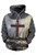 Hacos Knights Templar Hoodie Crusader Cross Pullover Jacket Vintage Medieval Knight Sweater Sweatshirt Large Adult2