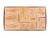 Cliocoo 10pcs Vintage Plants Wood Rubber Stamp Set M80