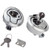 Angrylife 2PCS Chrome 2 Flush Pull Slam Latch for Boat Deck Hatch 14 Door  Locking Style