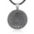 Namaste Jewelers Maya Inspired Mayan Calendar Pendant Necklace Pewter Jewelry