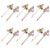 Luckycivia 12 Pcs Metal Cute Bee Hairpin Exquisite Alloy Crystal Bee Hair Side Clips Honeybee Hair Accessories for for Women Girls and Teen 2 Colors Luckycivia 12 Pcs Metal Cute Bee Hairpin Exquisite Alloy Crystal Bee Hair Side Clips Honeybee Hair Accessories for for Women Girls and Teen 2 Colors