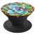 Turquoise blue green and purple cactus closeup photo PopSockets Grip and Stand for Phones and Tablets