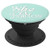 Silver White She is Fearless Phone grip Green Mint PopSockets Grip and Stand for Phones and Tablets