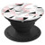 Pink Black Modern Abstract Pattern on White Pattern PACJ0284 PopSockets Grip and Stand for Phones and Tablets