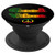 Good Vibes Peace Sign Jamaican Rasta Style PopSockets Grip and Stand for Phones and Tablets
