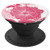 Pink and White Modern Flower Pattern Floral Gift PopSockets Grip and Stand for Phones and Tablets