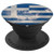 Greek Flag  African Lion Picture  Greece Pride Design PopSockets Grip and Stand for Phones and Tablets