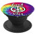 Good Vibes Peace Sign Boho Hippie Tie Dye Swirl PopSockets Grip and Stand for Phones and Tablets