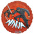 Anagram Ninja Foil Balloon 18 Multicolored