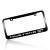 Ford Mustang GT Black Metal License Frame