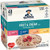 Quaker Instant Oatmeal Fruit and Cream 4 Flavor Variety Pack Individual Packets 48 Count