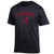 Elite Fan Shop Alabama Crimson Tide Tshirt Varsity Black  Medium