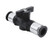 Beduan Push to Connect Fitting Ball Valve 6mm Tube OD Pneumatic Air Flow Control Ball Valve Straight Union Connect Adapter