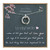 EFYTAL Wife Gifts Wife Birthday Gift Ideas For Her Romantic Sterling Silver 925 2 Thick Interlocking Circles Necklace Jewelry for Women Cute Anniversary  Valentines Day Present